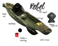 Galaxy Kayaks Rebell Sit on Top Kajak Angelkajak 100% recycelt Niedersachsen - Sittensen Vorschau
