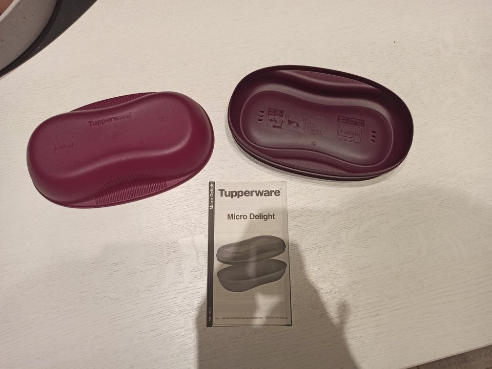 Tupperware Omlett Meister Rührei Eier violett Mikrowelle in Werne