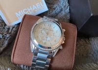 Michael Kors Uhr Armbanduhr chronograph Silber weiß Nordrhein-Westfalen - Hemer Vorschau