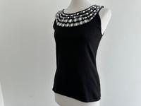 Heine Tank Top Shirt Schmucksteine elegant schwarz Gr. 38 Bayern - Fürth Vorschau