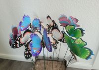 10 Stück Schmetterling bunt Gartenstecker Walle - Utbremen Vorschau