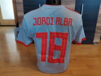 Original JORDI ALBA Spanien S Trikot WM 2018 BR2697 Adidas blau Hessen - Limburg Vorschau