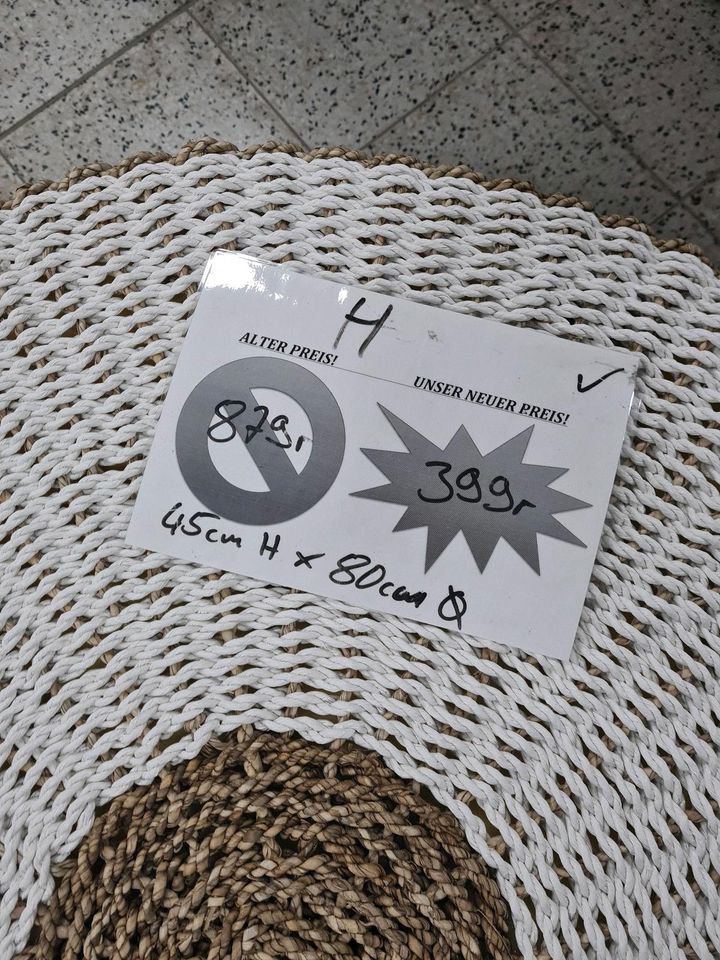 Tisch Couchtisch Beistelltisch Rundtisch Möbel UVP 879€ in Herbstein