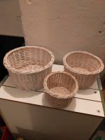 3 weiße Körbe Aufbewahrung Vintage shabby Berlin - Wilmersdorf Vorschau