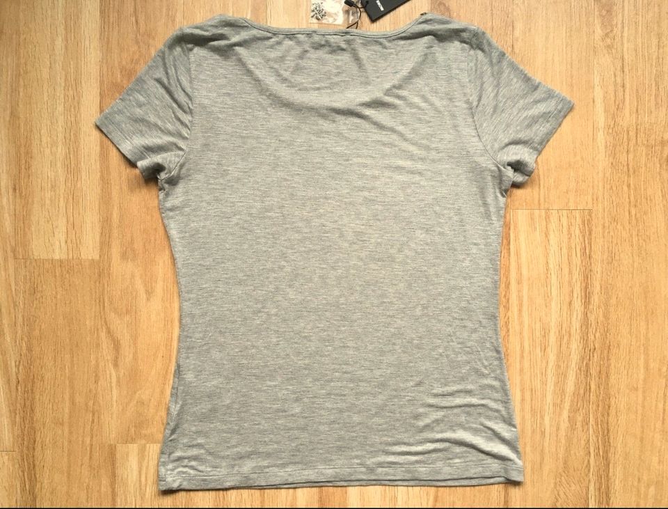 MORE&MORE T-Shirt 36 grau/silber NEU Viskose Stretch schick Bluse in Dortmund