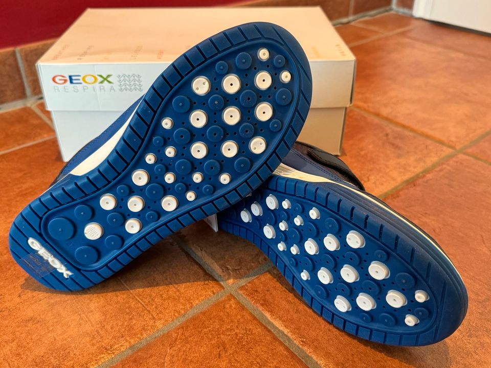 GEOX Respira Halbschuhe blau Gr. 36 +++NEU und in OVP +++ in Rellingen