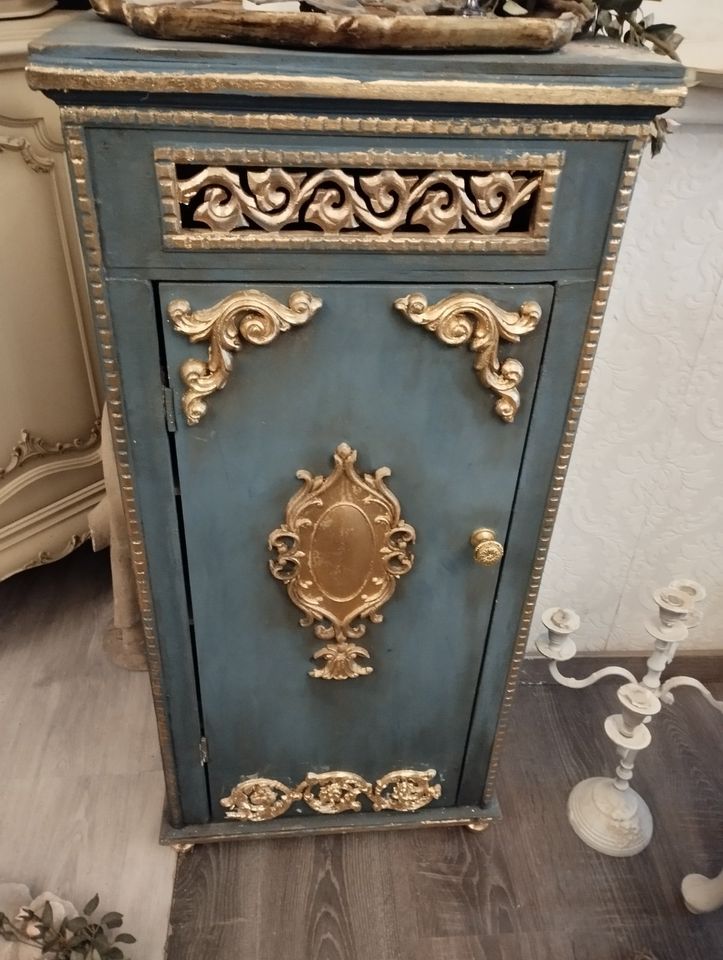 ⚜️ACHTUNG! Möbelladen Shabby Chic Vintage Schrank Vitrine Kommode in Essen