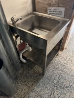 Edelstahl Tisch mit Becken gebraucht Berlin - Neukölln Vorschau