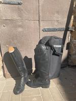 Steeds Reitstiefel (39) mit Stiefeltasche Thüringen - Ellrich Vorschau
