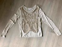 VILA Pullover Pulli Frühling weiß beige Gold Größe M 38 40 Bayern - Lichtenfels Vorschau