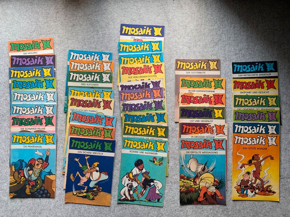 Mosaik Hefte von 1976-1993 (100 Stück) in Quedlinburg