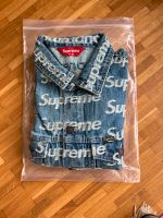 Supreme Frayed Logos Denim Trucker Jacket Jeansjacke S München - Schwabing-West Vorschau