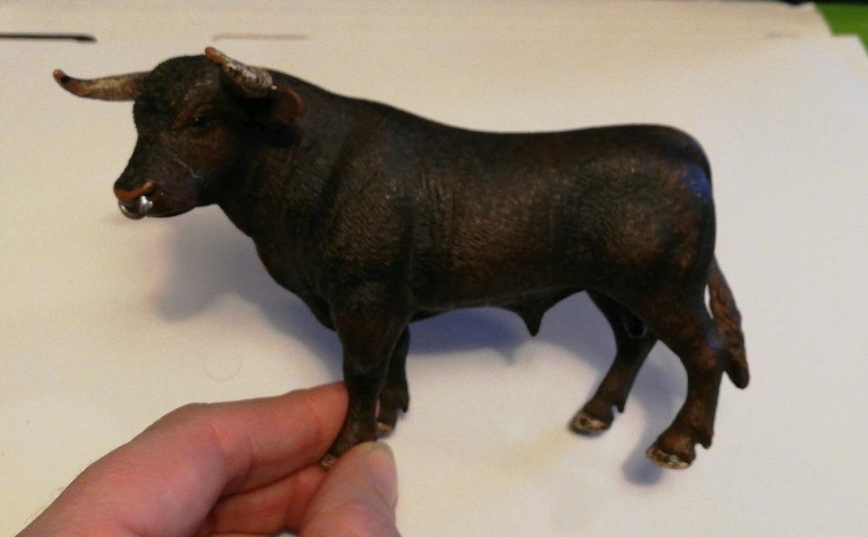 Schleich Stier schwarz in Sögel