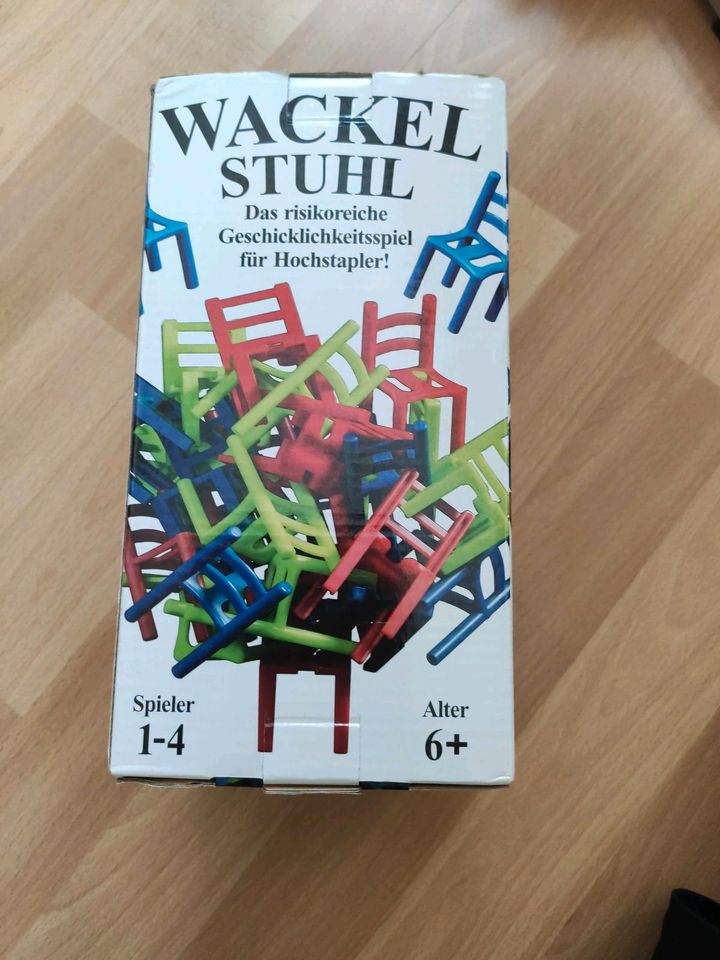 Wackel Stuhl Spiel, Geschicklichkeitsspiel Wackelstuhl in Krefeld