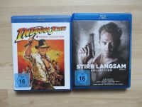 BLY-RAY DISC "Stirb langsam" 1-5, "Indiana Jones" 4 Movie. Niedersachsen - Uplengen Vorschau