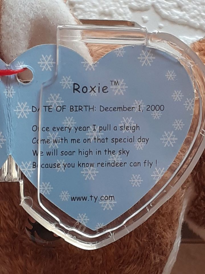 Ty Beanie Baby Roxie  -  *1.12.2000 in Wilhelmshaven
