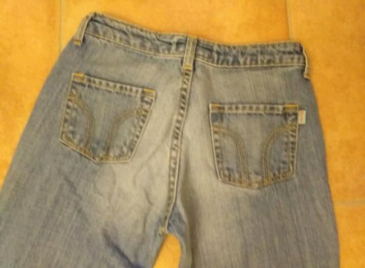 Retro 90er Vintage Schlaghose Jeans im used Look Design in Billerbeck