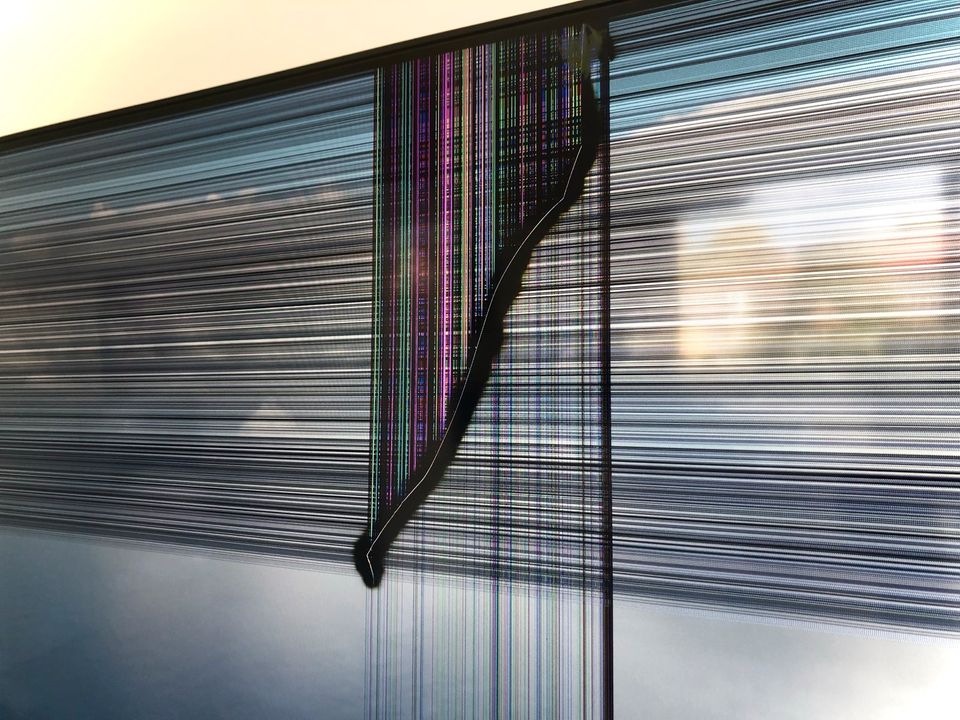 Samsung Fernseher TV 55 Zoll defektes Display in Dresden