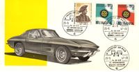 Postkarte frankiert „43.Internationale Automobil-Ausstellung 1967 Essen - Essen-Borbeck Vorschau