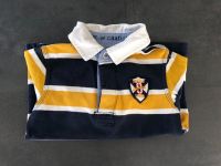 Sehr gut erhaltenes Rugby Shirt, blau-gelb gestreift, Gr.86/92 Hessen - Kelkheim Vorschau