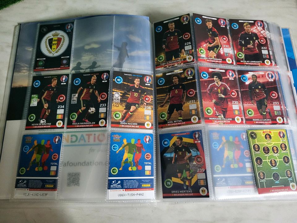 Uefa Euro 2016 France Adrenalyn XL Trading Cards mit Album in Peine