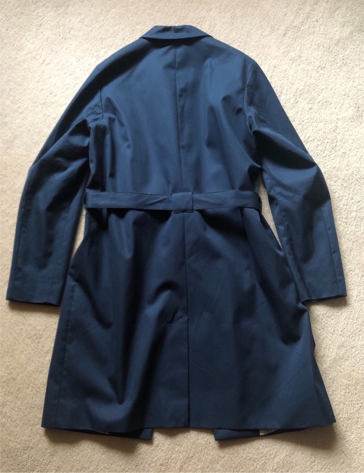 Orig. Mos Mosh Trenchcoat / Regenmantel, Gr. M, blau, neu/NP 229€ in Aarbergen