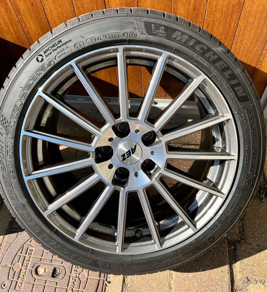 Kompletträder Sommer Tesla Model 3, 18“ Zoll, Michelin in Rackwitz