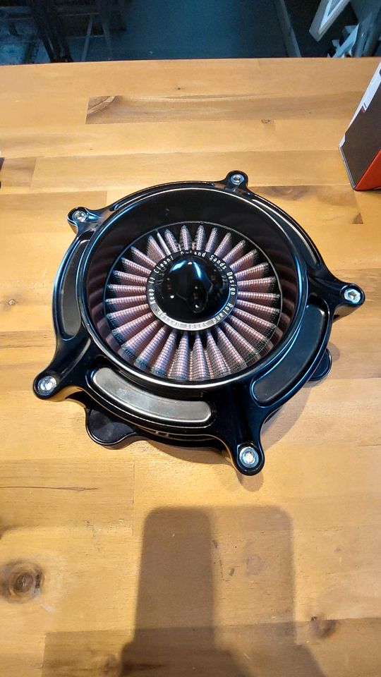 RSD Turbinenluftfilter für Harley  S&S Super E / G Vergaser in Niederelbert