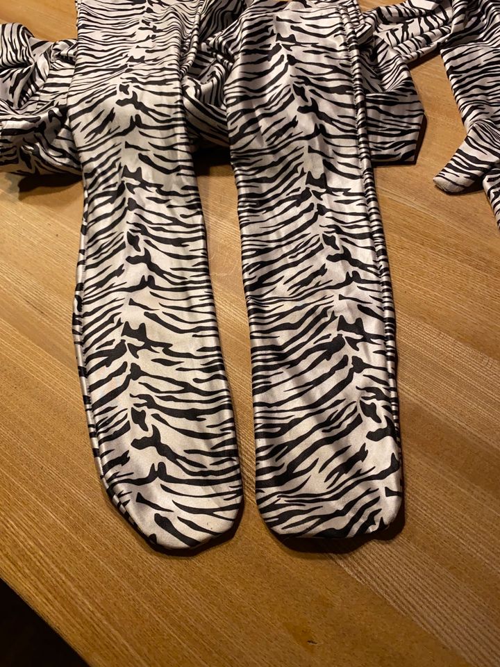 Faschingskostüm Karnevalskostüm Ganzkörperkostüm Zebra Unisex in Frei-Laubersheim