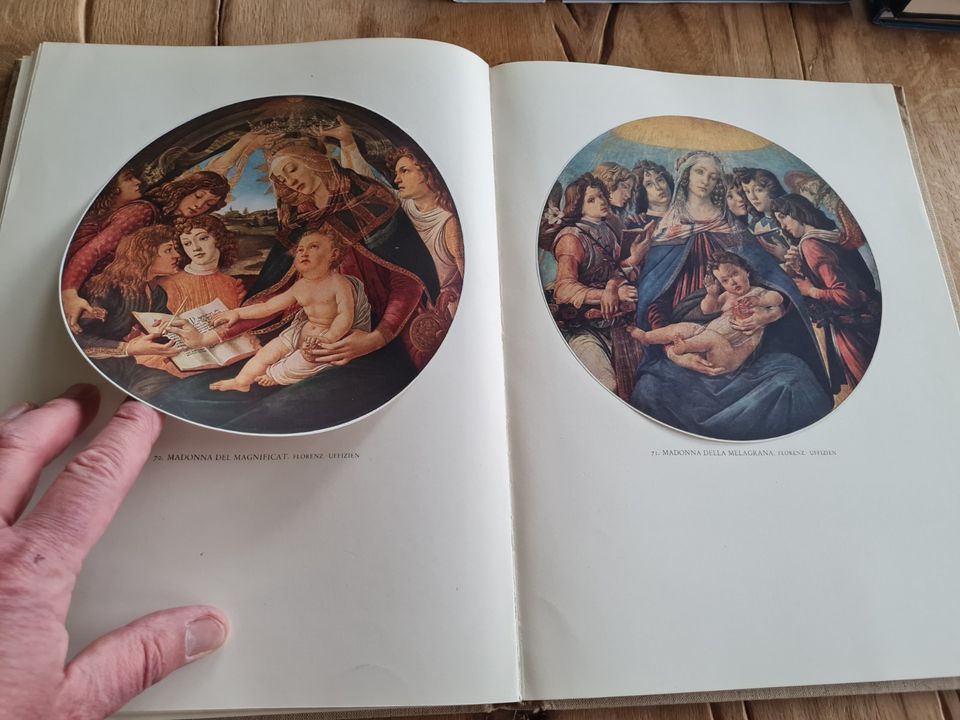 Bildband Sandro Botticelli Phaidon Ausgabe 1938 Druck in Germany in Schifferstadt