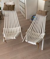 ECOFURN, ÖKO-STUHL, BIRKE LACKIERT WEISS mit Kissen Kreis Ostholstein - Timmendorfer Strand  Vorschau