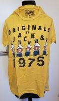 Jack & Jones T-Shirt Shirt gelb mit Aufdruck Loud Tee Gr M Nordrhein-Westfalen - Erkrath Vorschau