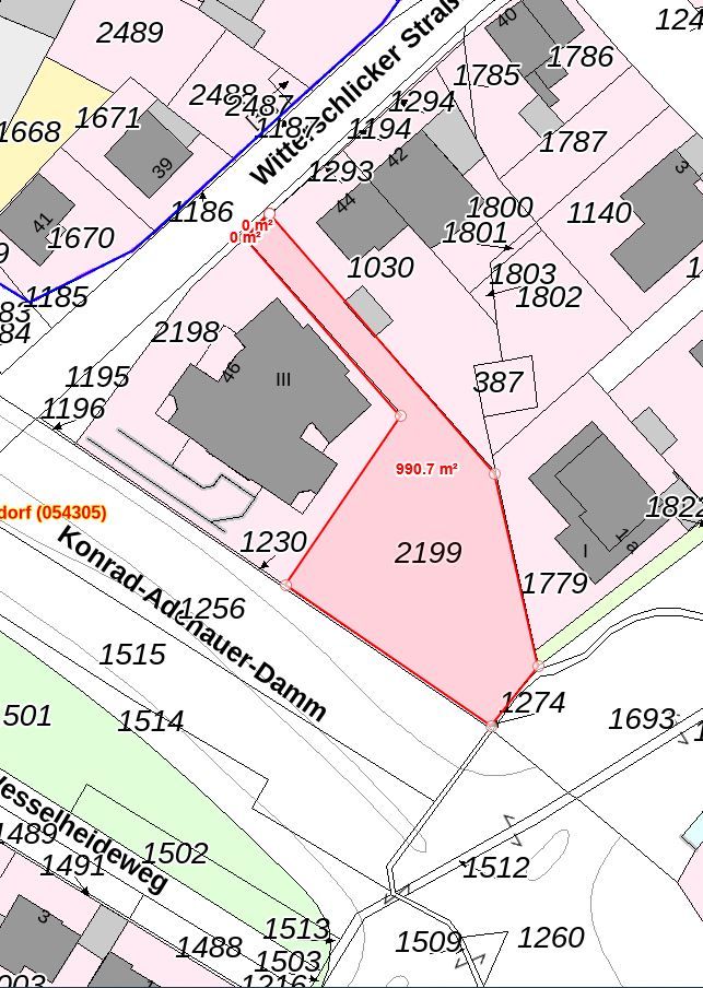 Wohnbaugrundstück in BN-Duisdorf in Bonn