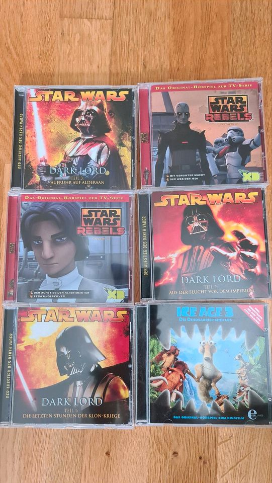 Star Wars 5x CD Original Hörspiel in Bad Kötzting