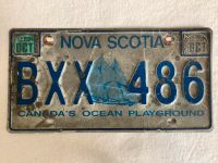 Kennzeichen Nummernschild License Plate Nova Scotia Canada Schleswig-Holstein - Laboe Vorschau