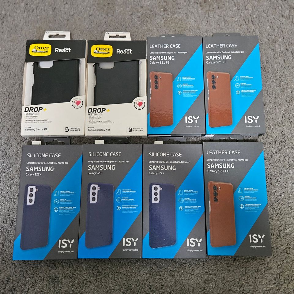 Premium Handyhüllen-Bundle für Samsung, Otter & ISY Cases in Lensahn