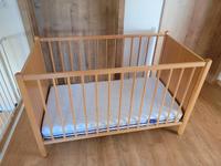Babybett Gitterbett Beistellbett aus Holz inkl Matratze Bayern - Kipfenberg Vorschau