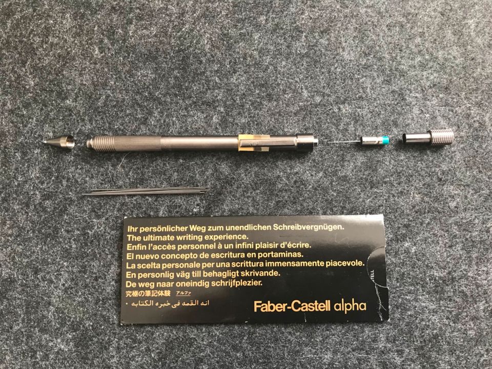 Faber-Castell alpha „Bronce“ Druckbleistift und Kugelschreiber in Potsdam