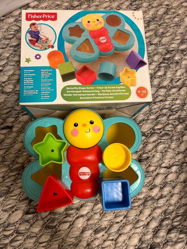 FisherPrice Sortier Spiel Schmetterling in Bingen