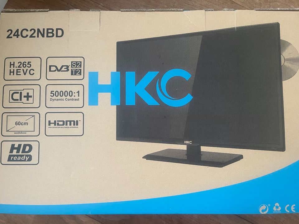 Fernseher HKC, integrierter DVD-Player in Weyhe