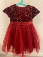 Partykleid weinrot mit Pailletten 5Y Duisburg - Duisburg-Süd Vorschau