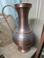 Bodenvase Kupfer Vase 56,5 cm hoch mit Kunststoffeinhang Rheinland-Pfalz - Roxheim Vorschau