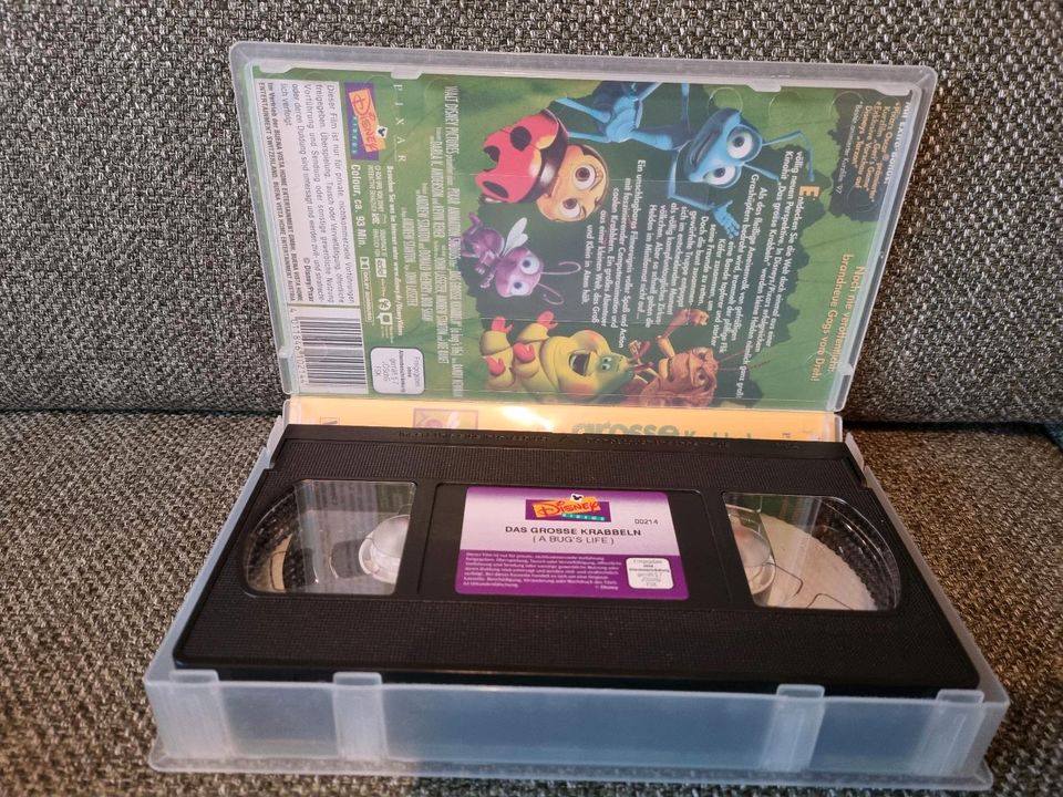 Walt Disney "Das große Krabben "VHS Kassette in Merzenich