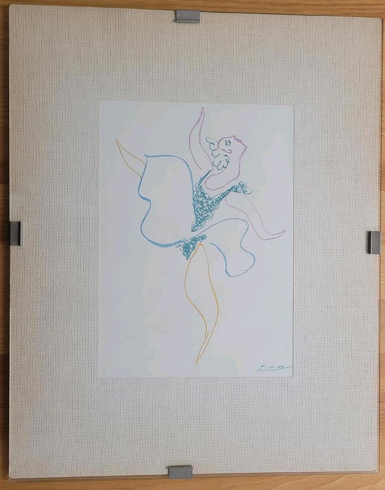 Pablo Picasso, Die Balletttänzerin 1954 in Freiburg im Breisgau