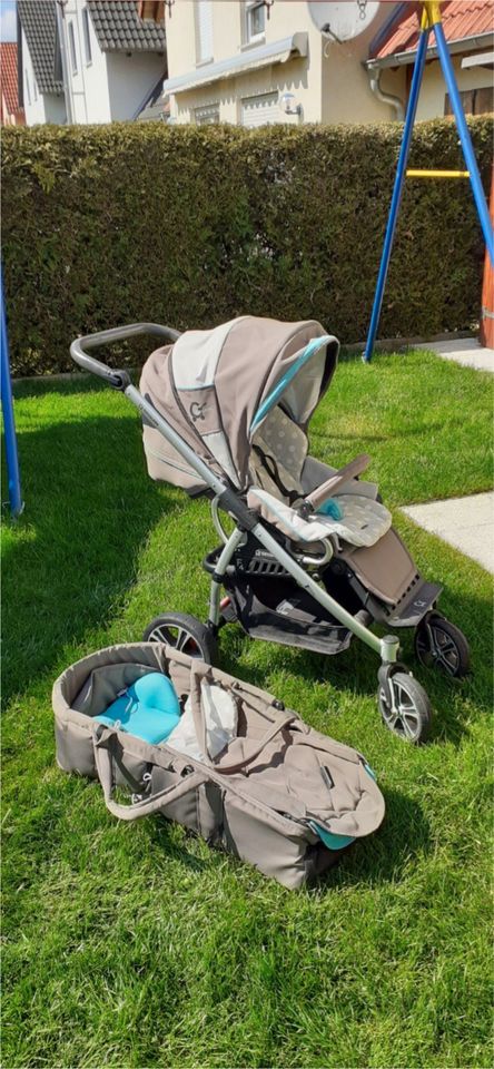 Gesslein F4 Kombi Kinderwagen/Buggy sehr gut erhalten, viel Zubeh in Burglengenfeld