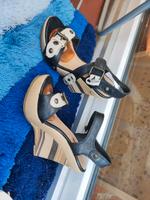 verkaufe hier sehr schöne High Heels Sandalen von Mustang Bayern - Mühldorf a.Inn Vorschau