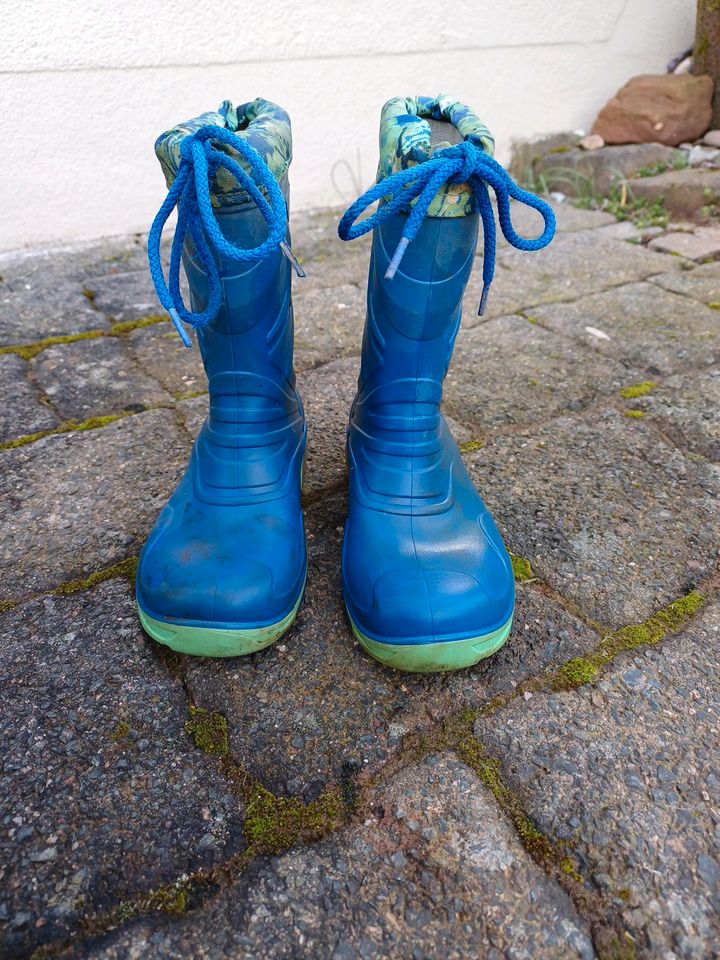 Gummistiefel mit Blinklicht Gr 26 / 27 in Trier