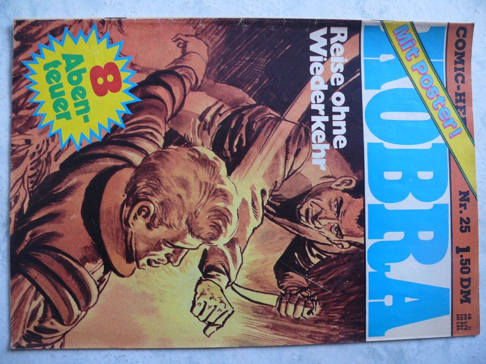 Kobra, Gevacur 3.Jahrgang 1977 12 Stück ab Nr. 4 - 45 in Leverkusen