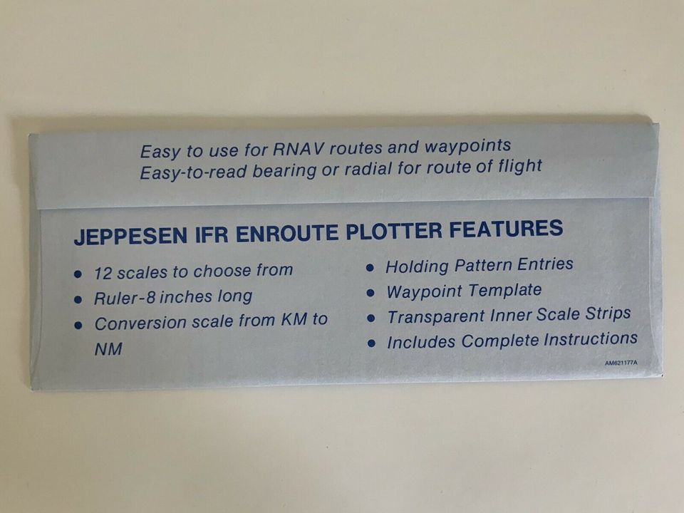 Jeppesen IFR Enroute Plotter PV-5, Charts Karten PV 5, in Jestetten