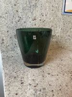 Gral Glas Vase Eiskübel Rauchglas grün Mid Century Vintage 50er Nordrhein-Westfalen - Marl Vorschau